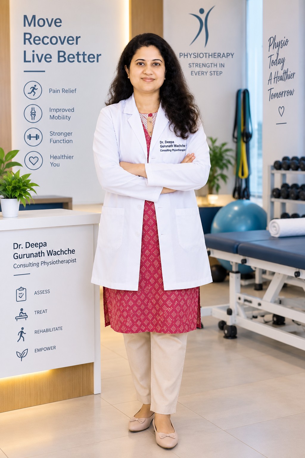 Dr. Deepa Gurunath Wachche, B.P.T. Consulting Physiotherapist